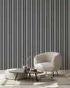 Light Gray Black Wall Panel, PS Wall Home Decoration Panel-Premium Quality - Adawall -Houston Wallpaper Store - Walcoverings, Curtains & Wall Panels