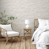 Light Gray Distressed Rustic 3D Embossed Wallpaper, Stylish Farmhouse Lodge Coutry Wallcovering - Adawall -Houston Wallpaper Store - Walcoverings, Curtains & Wall Panels