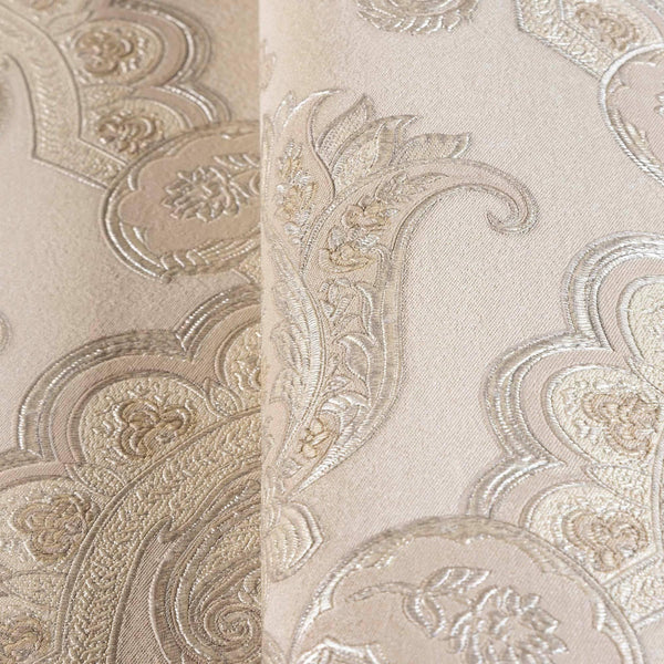 Modern Light Color Damask Wallpaper, Home Wall Decor, Aesthetic Wallpaper, Textured Wallcovering Non-Adhesive and Non-Peel and Stick - Adawall -Houston Wallpaper Store - Walcoverings, Curtains & Wall Panels