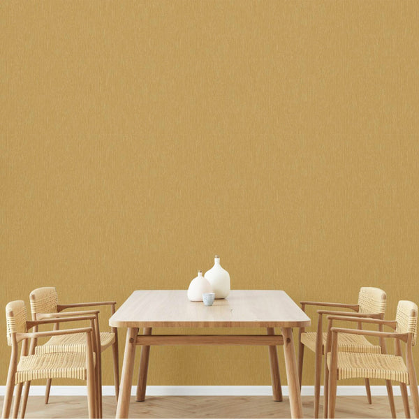 Modern Neutral Embossed Wallpaper, Gold Shiny Neutral 3D Linen Textured, Wallcovering, Traditional, Extra Large 114 sq ft Roll, Fabric - Adawall -Houston Wallpaper Store - Walcoverings, Curtains & Wall Panels