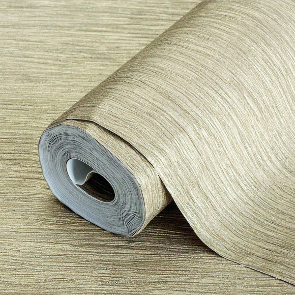 Modern Neutral Embossed Wallpaper, Shiny Neutral 3D Linen Textured, Wallcovering, Traditional, Extra Large 114 sq ft Roll, Fabric - Adawall -Houston Wallpaper Store - Walcoverings, Curtains & Wall Panels