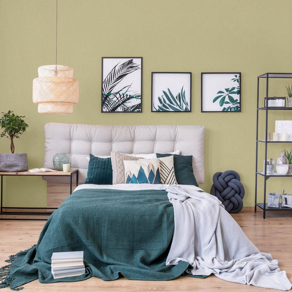 Modern Neutral Embossed Wallpaper, Shiny Neutral 3D Linen Textured, Wallcovering, Traditional, Extra Large 114 sq ft Roll, Fabric - Adawall -Houston Wallpaper Store - Walcoverings, Curtains & Wall Panels