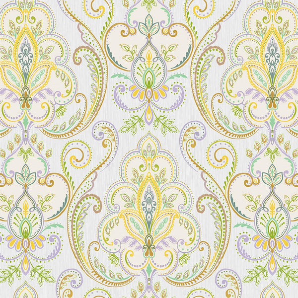 Multi-Color Elegant Damask 3D Embossed Wallpaper,Textured Luxury Wallpaper - Adawall -Houston Wallpaper Store - Walcoverings, Curtains & Wall Panels