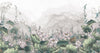 Nature Forest Wall Mural, Green Gray Trees Wallpaper, Botanic Theme Customized Wall Covering, Non-Woven, Non-Adhesive, Removable, Washable, Removable - Adawall -Houston Wallpaper Store - Walcoverings, Curtains & Wall Panels