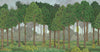 Nature Scene Trees Wall Mural, Green Forest Wallpaper, Large Landscape Custom Size Wall Covering, Non-Woven, Non-Pasted, Removable, Washable, Art - Adawall -Houston Wallpaper Store - Walcoverings, Curtains & Wall Panels