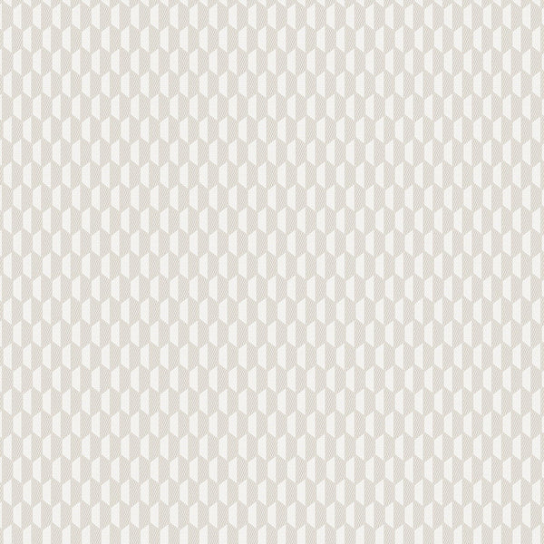Off White Elegant Hexagon Embossed Wallpaper, Small Honeycomb Grid Pattern Textured wallcovering - Adawall -Houston Wallpaper Store - Walcoverings, Curtains & Wall Panels