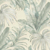 Palm Trees Embossed Wallpaper, Rich Textured Green Leaves Wallcovering, Large 114 sq ft Roll, Washable, Sturdy, Blue Plants Leaves Wallpaper - Adawall -Houston Wallpaper Store - Walcoverings, Curtains & Wall Panels