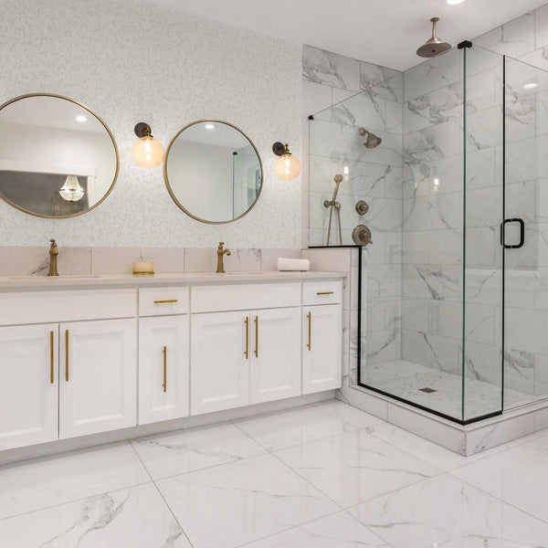 Plain Textured Pattern Gray Embossed Wallpaper, Home Wall Decor, Aesthetic Wallpaper, Textured Wallcovering Non-Adhesive 41.7”W X 393”H - Adawall -Houston Wallpaper Store - Walcoverings, Curtains & Wall Panels