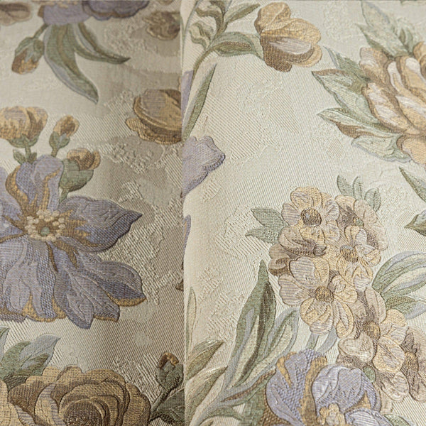 Purple Charming Floral Deep Embossed Wallpaper, Bloom Blossom Flower Design Interior Wall Decor - Adawall -Houston Wallpaper Store - Walcoverings, Curtains & Wall Panels