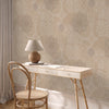 Quilted 3D Embossed Wallpaper, Beige, Flocked Rich Textured Velvet Feel Luxury Wallcovering, Vintage Washed Patchwork Style, Non-Woven - Adawall -Houston Wallpaper Store - Walcoverings, Curtains & Wall Panels