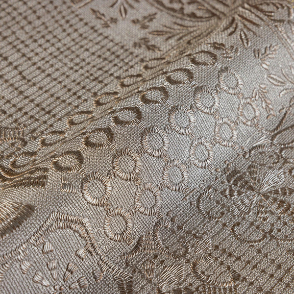 Quilted 3D Embossed Wallpaper, Tan, Flocked Rich Textured Velvet Feel Luxury Wallcovering, Vintage Washed Patchwork Style, Non-Woven - Adawall -Houston Wallpaper Store - Walcoverings, Curtains & Wall Panels