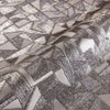 Shimmering Geometric Shapes Wallpaper, Tan, Gray Deep Embossed Asymmetrical Design Wallcovering - Adawall -Houston Wallpaper Store - Walcoverings, Curtains & Wall Panels