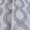 Silver Geometric Chain Pattern Wallpaper, Deep Embossed Stylish Sparkling Luxury Design - Adawall -Houston Wallpaper Store - Walcoverings, Curtains & Wall Panels