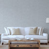 Silver Luxury Leather Look Faux Wallpaper, 3D Embossed textured, Metallic rustic Patterns Decor - Adawall -Houston Wallpaper Store - Walcoverings, Curtains & Wall Panels
