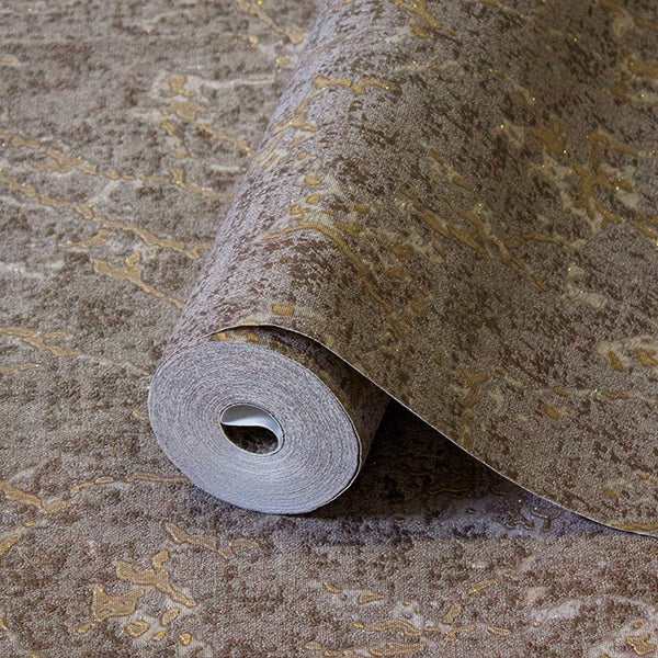 Sleek Abstract Embossed Wallpaper, Tan, Rich Textured Plain Modern Shimmering Wall Decor, Non-Woven Wallcovering - Adawall -Houston Wallpaper Store - Walcoverings, Curtains & Wall Panels