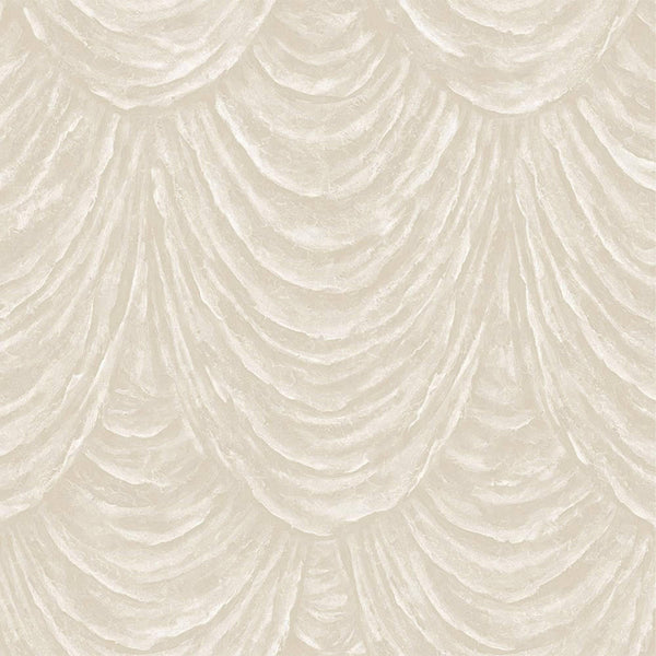 Stylish Beige Striped Embossed Wallpaper, Home Wall Decor, Aesthetic Wallpaper, Textured Wallcovering Non-Adhesive - 41.7”W X 393”H - Adawall -Houston Wallpaper Store - Walcoverings, Curtains & Wall Panels