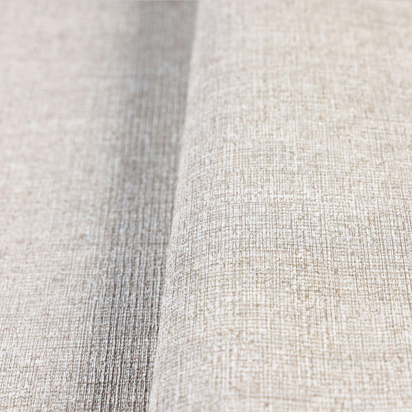 Stylish Fabric Textured Wallpaper, Light Tan Modern Linen Style Abstract Minimalist Non-Pasted Wall Paper, Wallcovering - Adawall -Houston Wallpaper Store - Walcoverings, Curtains & Wall Panels