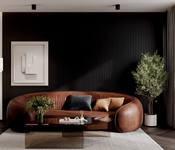 Stylish Interior Black Wall Panel, PS Wall Home Decoration Panel-Premium Quality - Adawall -Houston Wallpaper Store - Walcoverings, Curtains & Wall Panels