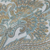 Stylish Paisley Wallpaper, Textured Wallcovering, Large 114 sq ft Roll, Washable, Home Wall Decor, Accent Wall Paper, Washable, Blue Brown - Adawall -Houston Wallpaper Store - Walcoverings, Curtains & Wall Panels