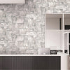 Stylish Rusted Gray Stone Metallic Wallpaper, Realistic 3D Embossed Industrial Wall Decor, Aesthetic Wallcovering - Adawall -Houston Wallpaper Store - Walcoverings, Curtains & Wall Panels