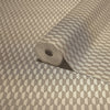 Tan Elegant Hexagon Embossed Wallpaper, Small Honeycomb Grid Pattern Textured wallcovering - Adawall -Houston Wallpaper Store - Walcoverings, Curtains & Wall Panels