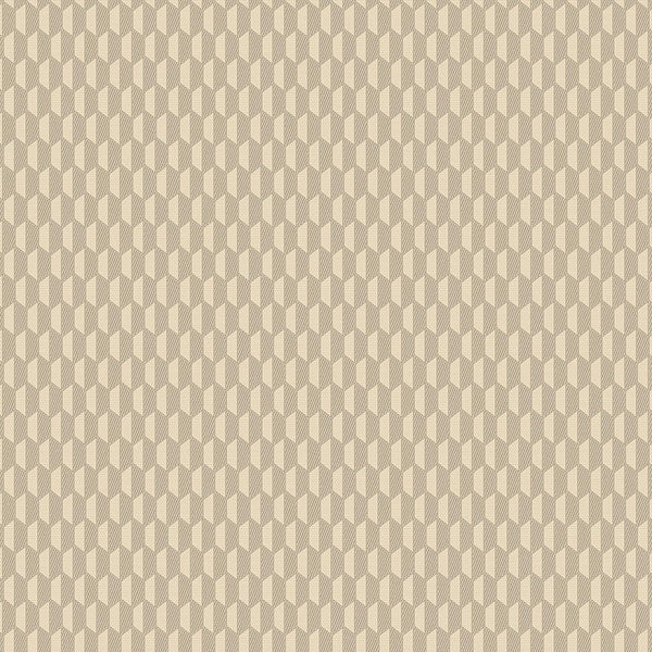 Tan Elegant Hexagon Embossed Wallpaper, Small Honeycomb Grid Pattern Textured wallcovering - Adawall -Houston Wallpaper Store - Walcoverings, Curtains & Wall Panels