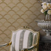 Tan Luxury Fish Scale Deep Embossed Wallpaper, 3D Textured Lace Patterns, Thick Wallcovering - Adawall -Houston Wallpaper Store - Walcoverings, Curtains & Wall Panels