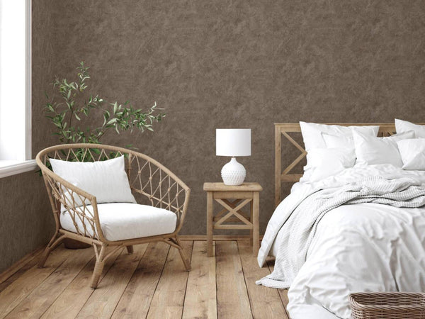 Tan Timeless Distressed 3D Embossed Wallpaper, Stylish Metallic Neutral Colors Wallcovering - Adawall -Houston Wallpaper Store - Walcoverings, Curtains & Wall Panels