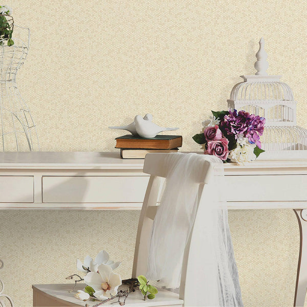 Textured Gray Embossed Wallpaper, Home Wall Decor, Aesthetic Wallpaper, Textured Wallcovering Non-Adhesive - 41.7”W X 393”H - Adawall -Houston Wallpaper Store - Walcoverings, Curtains & Wall Panels