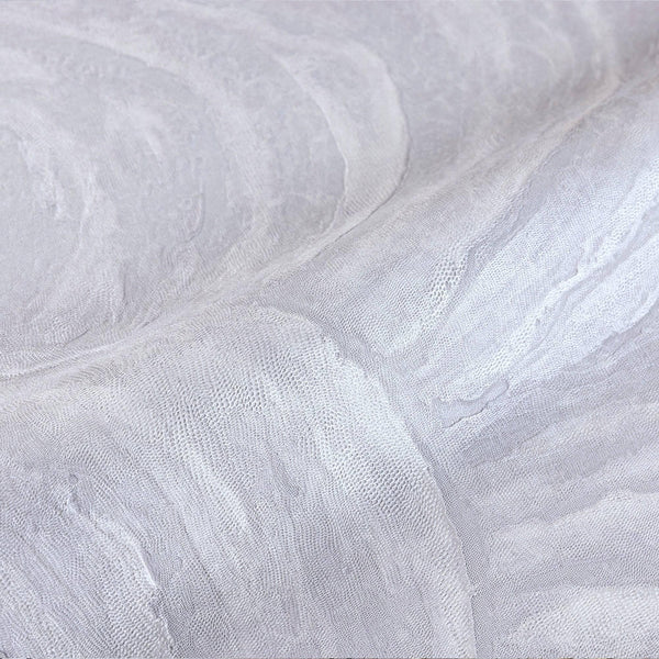 Textured Pattern Silver Embossed Wallpaper, Home Wall Decor, Aesthetic Wallpaper, Textured Wallcovering Non-Adhesive and Non-Peel - Adawall -Houston Wallpaper Store - Walcoverings, Curtains & Wall Panels