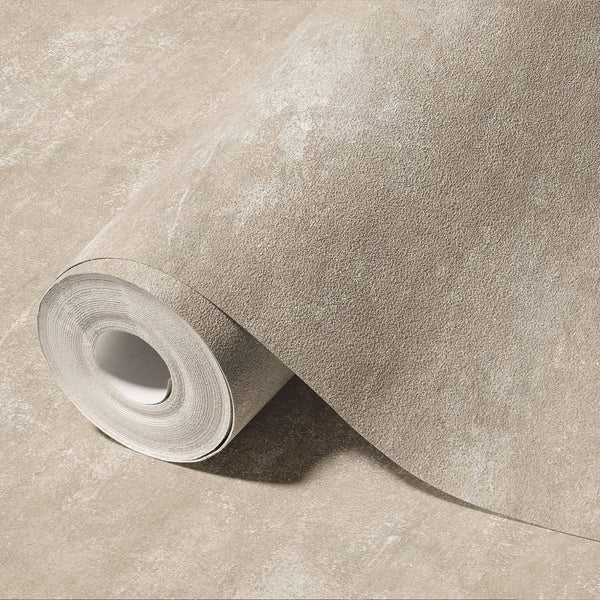 Timeless Distressed Embossed Wallpaper, Beige, Light Neutral Worn Abstract Rustic Pattern Modern Wallcovering for Home and Commercial Use, Rich Textured Wall Accent - Adawall -Houston Wallpaper Store - Walcoverings, Curtains & Wall Panels