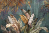 Tree Leaves Wall Mural, Green Extra Large Wallpaper, Custom Size Wall Covering, Non-Woven, Non-Adhesive, Removable, Washable, Modern Stylish - Adawall -Houston Wallpaper Store - Walcoverings, Curtains & Wall Panels