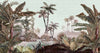 Tropical Nature Scene Wall Mural, Palm Tree, Wallpaper, Custom Size, Non-Woven, Modern Wall Paper, Non-Pasted, Washable, , Removable, Floral - Adawall -Houston Wallpaper Store - Walcoverings, Curtains & Wall Panels