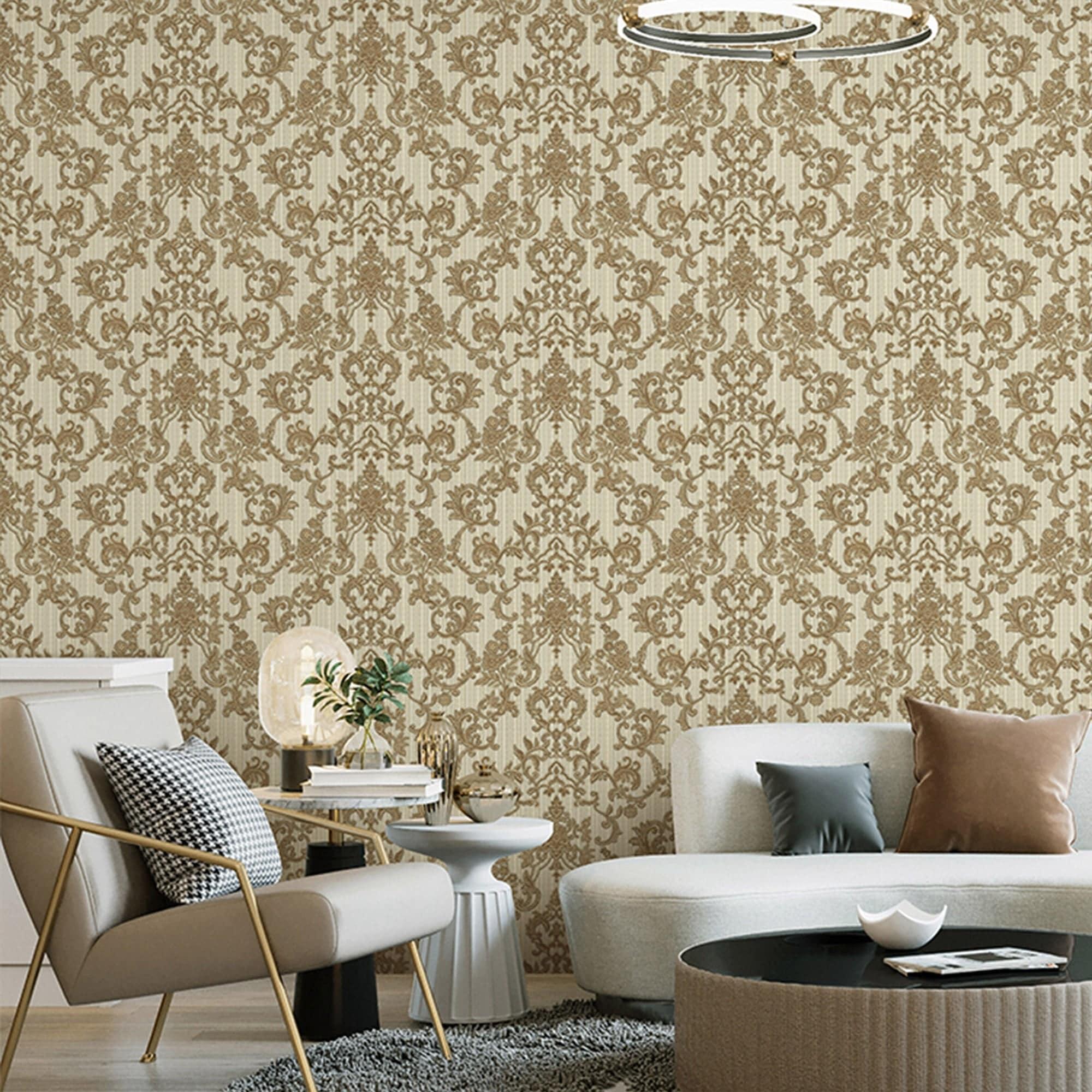 victorian gold wallpaper