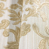 Victorian Damask Striped Wallpaper, Gold, White Rich Textured Embossed Wall Paper, Extra Wide 114 sq ft Roll, Wall Decor, Sturdy, Washable - Adawall -Houston Wallpaper Store - Walcoverings, Curtains & Wall Panels