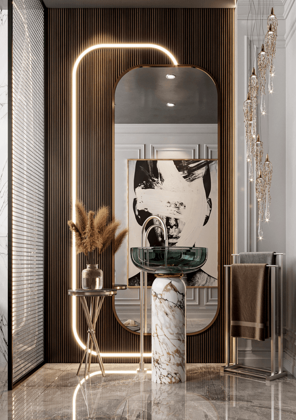 Walnut Wood Grain Wall Panel, PS Wall Home Decoration Panel-Premium Quality - Adawall -Houston Wallpaper Store - Walcoverings, Curtains & Wall Panels