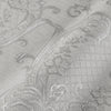 Damask Flocked Velvet Feel Wallpaper, White, Light Gray Deep 3D Embossed Quilted Texture Luxury Wallcovering, Non-Woven - Adawall -Houston Wallpaper Store - Walcoverings, Curtains & Wall Panels