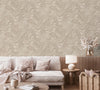 Rich Brown Wallpaper,Natural Wallpaper, Modern & Minimalist Wall Covering,Modern Look Neutral Colors Glittering Wallcovering