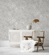 Light Metallic Gray Textured Wallpaper, Natural Wallpaper, Modern & Minimalist Wall Covering,Modern Look Neutral Colors Glittering Wallcovering
