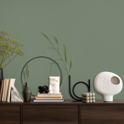 Textured Green Wallpaper, Textured Wallpaper,Natural Wallpaper, Modern & Minimalist Wall Covering,Modern Look Neutral Colors Glittering Wallcovering