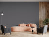Modern 3D Effect Wallpaper in Deep Anthracite Wallpaper, Textured Wallpaper,Natural Wallpaper, Modern & Minimalist Wall Covering,Modern Look Neutral Colors Glittering Wallcovering