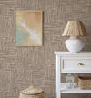 Light Brown Wallpaper, Natural Wallpaper, Modern & Minimalist Wall Covering,Modern Look Neutral Colors Glittering Wallcovering