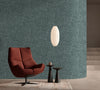 Dark Teal Wallpaper, Natural Wallpaper, Modern & Minimalist Wall Covering,Modern Look Neutral Colors Glittering Wallcovering