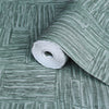 Dark Teal Wallpaper, Natural Wallpaper, Modern & Minimalist Wall Covering,Modern Look Neutral Colors Glittering Wallcovering