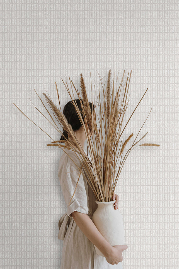 Cream Neutral Wallpaper, Elegant Minimalist Wall Covering, Soft Texture Modern Wall Decor, Luxury Cream Wallcovering