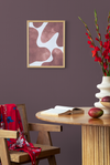 Textured Light Purple Wallpaper, Textured Wallpaper,Natural Wallpaper, Modern & Minimalist Wall Covering,Modern Look Neutral Colors Glittering Wallcovering