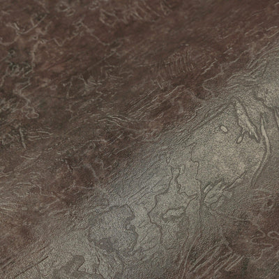 Abstract Distressed Embossed Wallpaper, Rich Textured Embossed Wallcovering, Traditional, Dark Brown Metallic, Extra Large 114 sq ft Roll - Adawall -Houston Wallpaper Store - Walcoverings, Curtains & Wall Panels