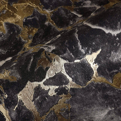 Beautiful Black Marble Gold Spark Embossed Wallpaper, Textured Shiny wall Covering for Store & Home, Elegant Wallpaper, Washable, 177 sq ft - Adawall -Houston Wallpaper Store - Walcoverings, Curtains & Wall Panels