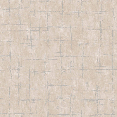 Beige Abstract Metallic Lines Wallpaper, 3D Deep Embosed Silver Gold Rustic Geometric Interior Decor - Adawall -Houston Wallpaper Store - Walcoverings, Curtains & Wall Panels