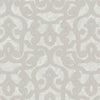 Beige Lace Trellis Wallpaper, Shiny Silver Gold Patterns Faded Colors Damask Design - Adawall -Houston Wallpaper Store - Walcoverings, Curtains & Wall Panels